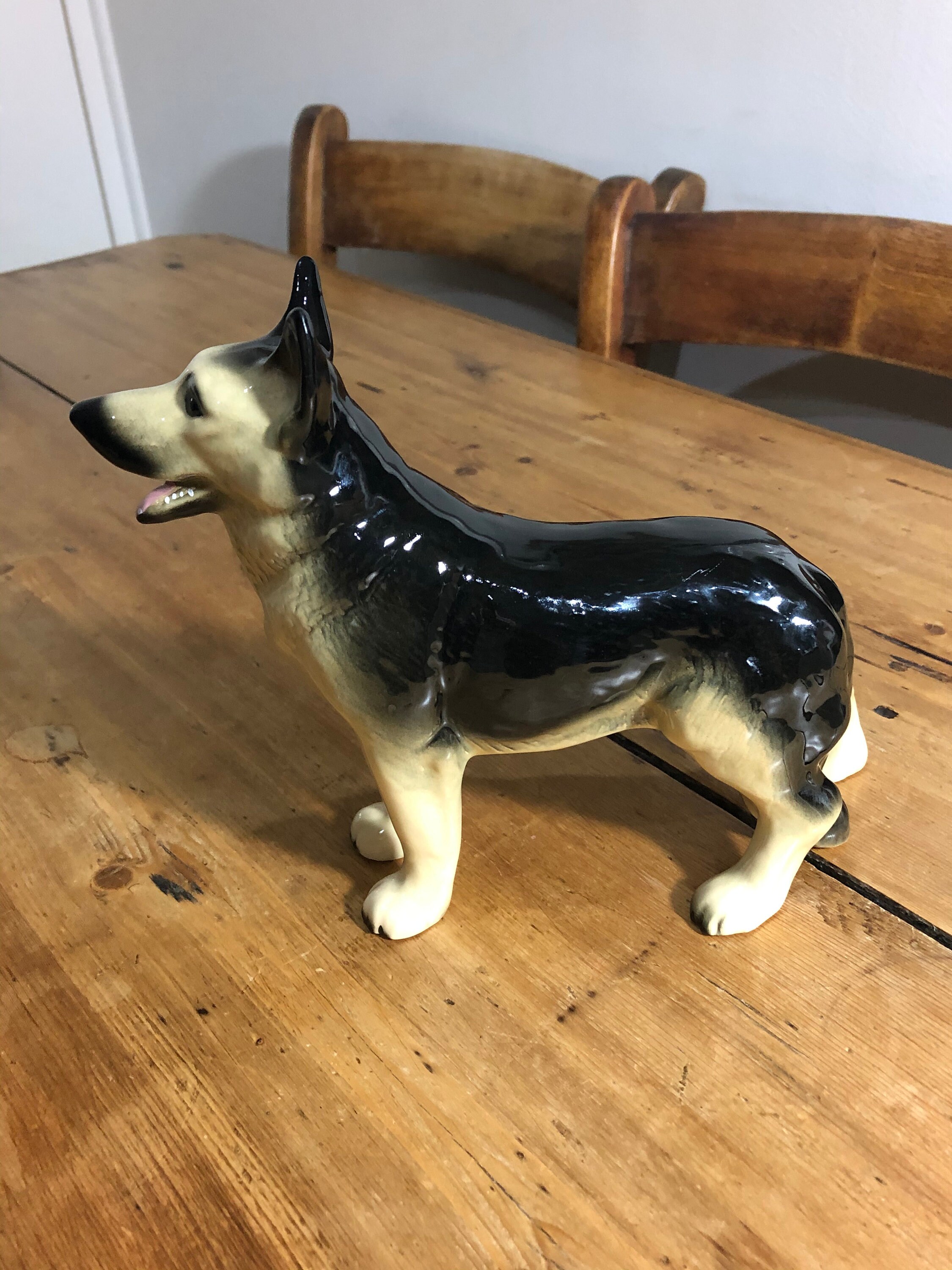 Vintage Coopercraft German Shepherd Alsatian Dog Figurine - Etsy UK