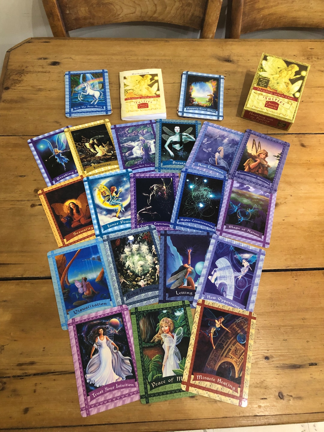 Healing With the Fairies Oracle Cards and Booklet - Etsy
