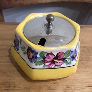 Hampton Ivory Lidded Sugar Bowl
