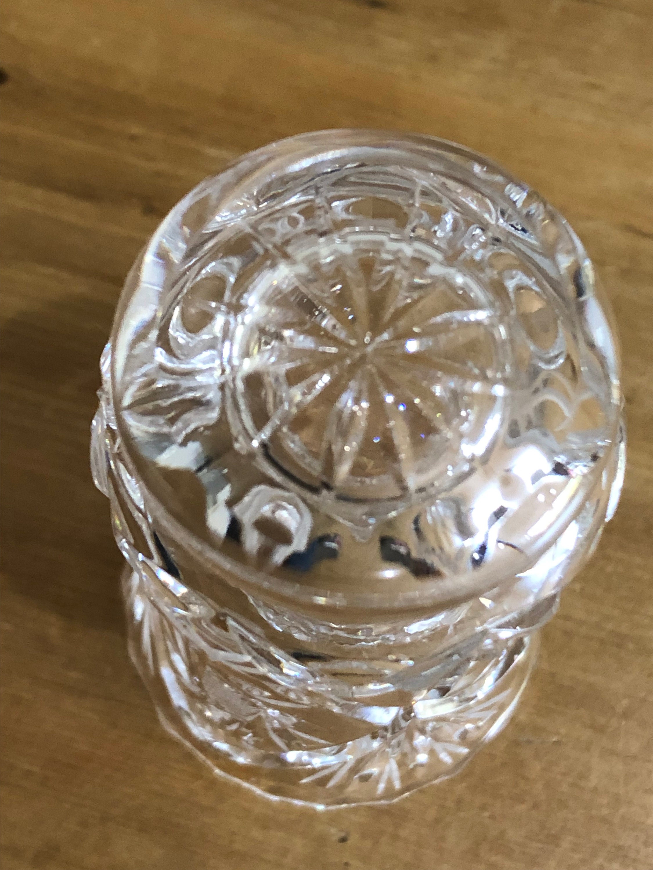 ボヘミア　ハンドカット花瓶 38 ボヘミア ガラス 花瓶 花器 Bohemia ハンドカット クリスタル