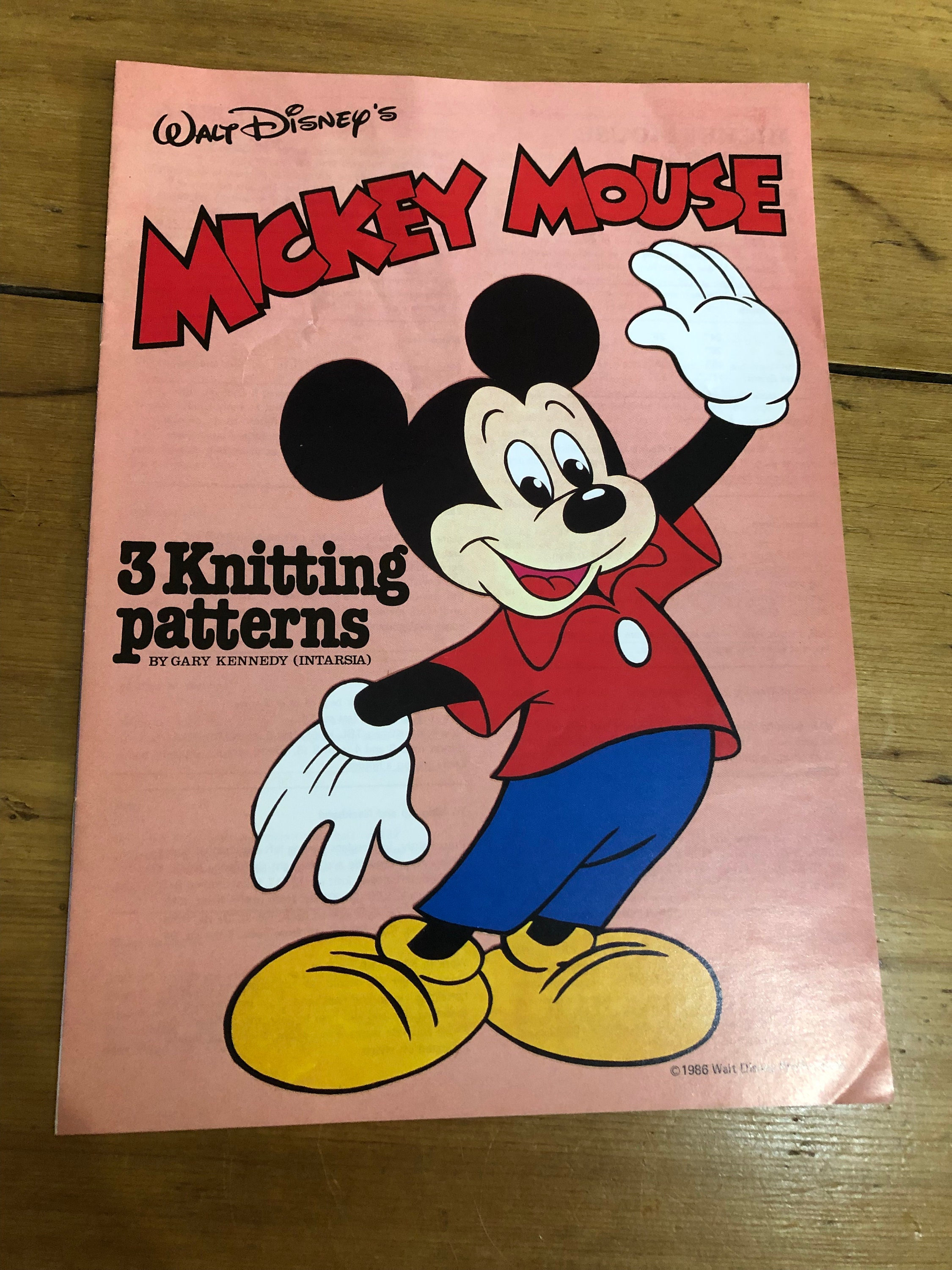 Couverture Courtepointe Faite Maison, Motif Mickey Mouse, 66x56 Pouces, état D'occasion