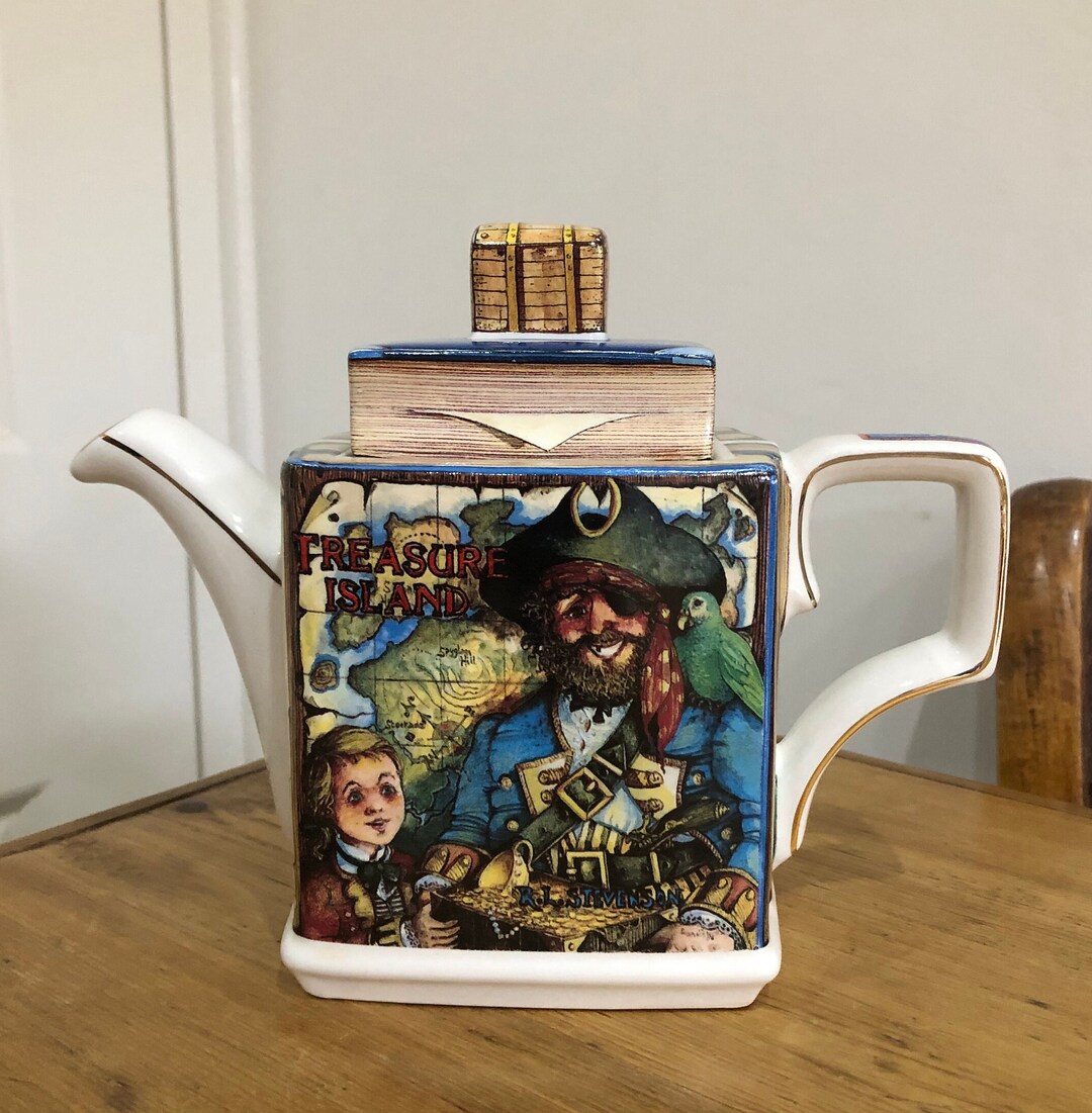 Sadler Classic Stories Treasure Island Teapot Etsy