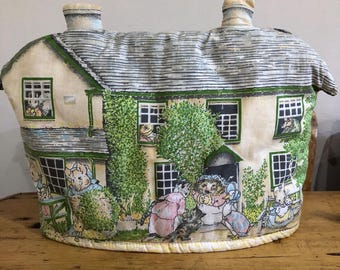 80's Cat Tea Cozy Sari Fabrics Teapot Warmer - Etsy Norway