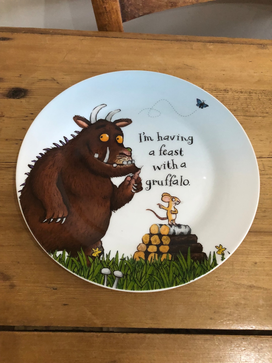 The Gruffalo Children's Plate Etsy