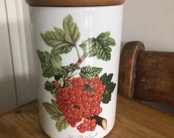 Portmeirion Pomona Red Currant Storage Jar