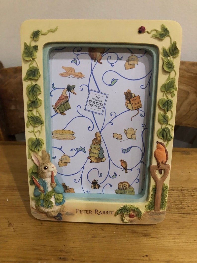 Peter Rabbit Circle Frames Beatrix Potter Peter Rabbit Photo Frame, 476019 - Etsy Australia