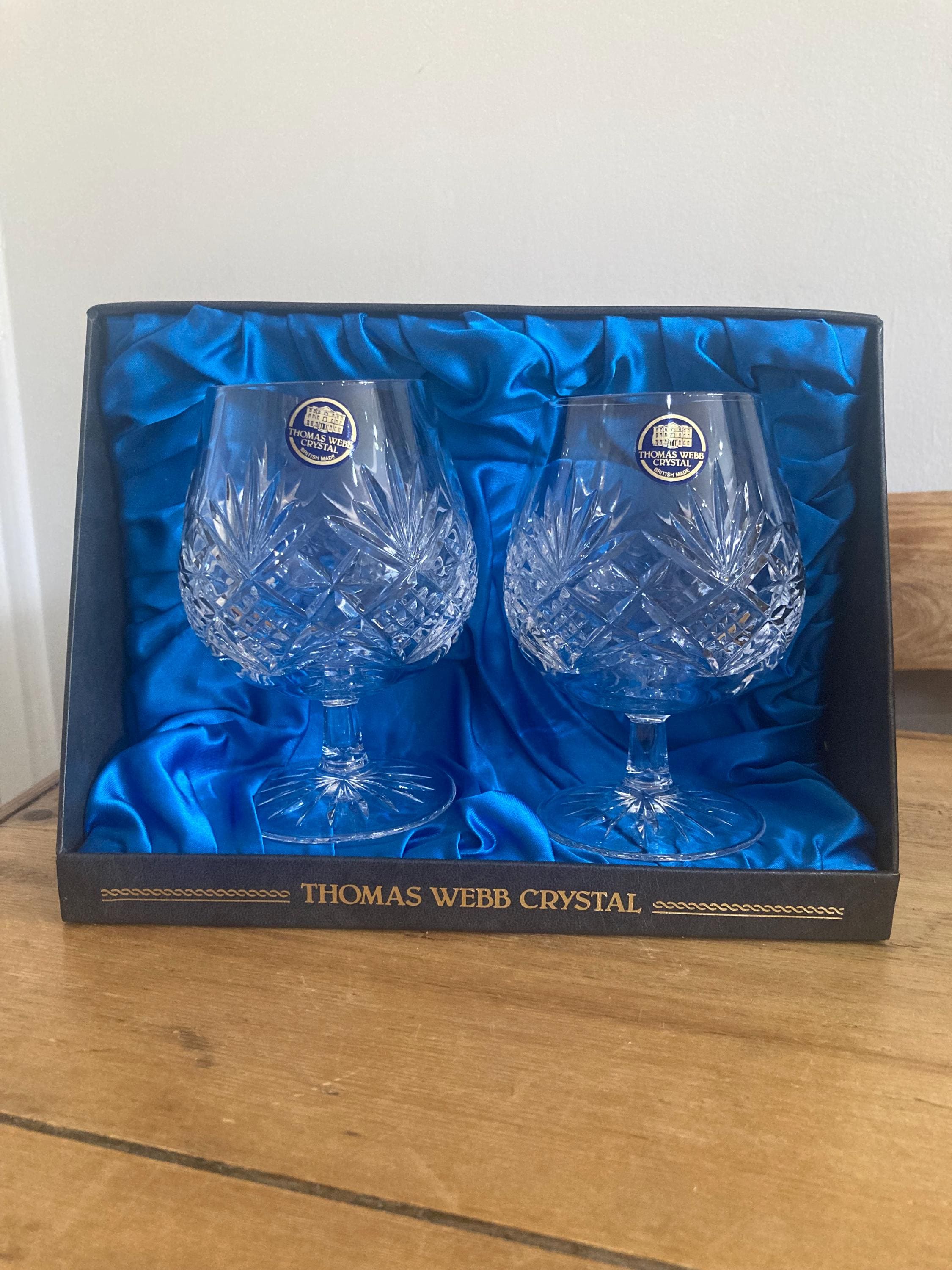 Thomas Webb Glasses - Etsy