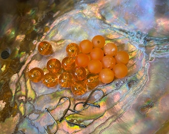 Perline con ami per trote iridee e salmoni del fiume American River