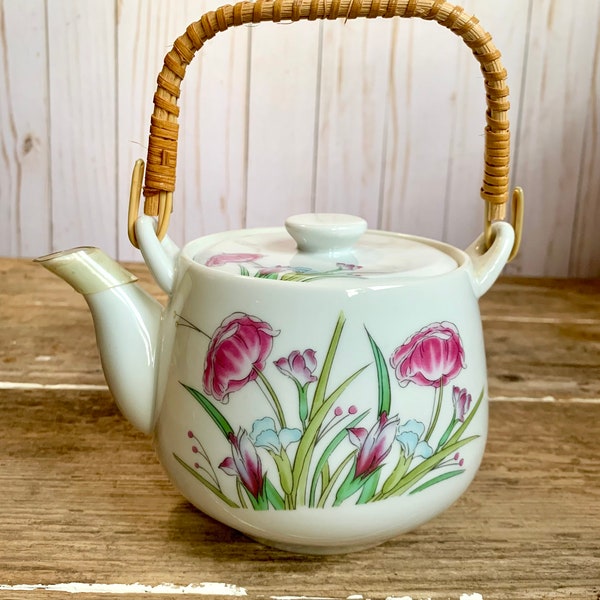 Teapot With Handle Etsy