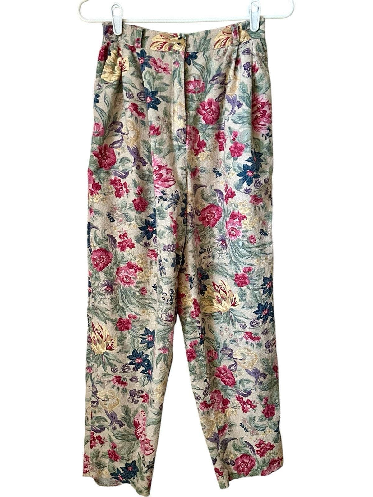 90s Capri Pants - Etsy