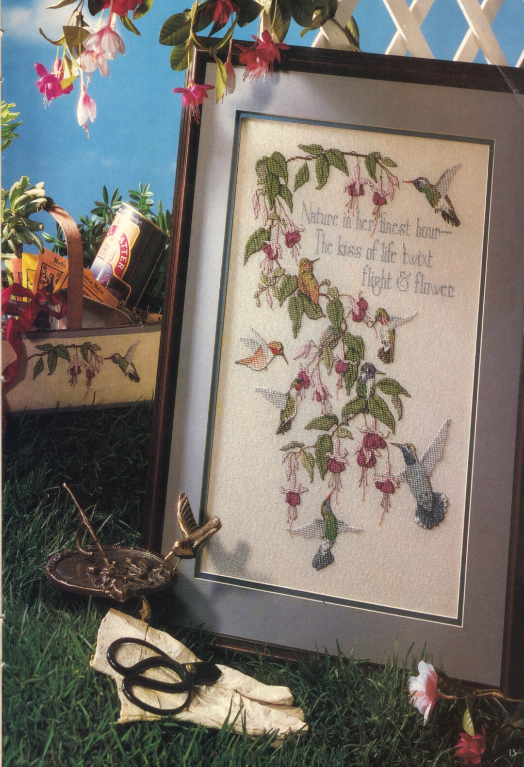 Counted Cross Stitch Nature's Brilliant Extravaganza Pattern and ...