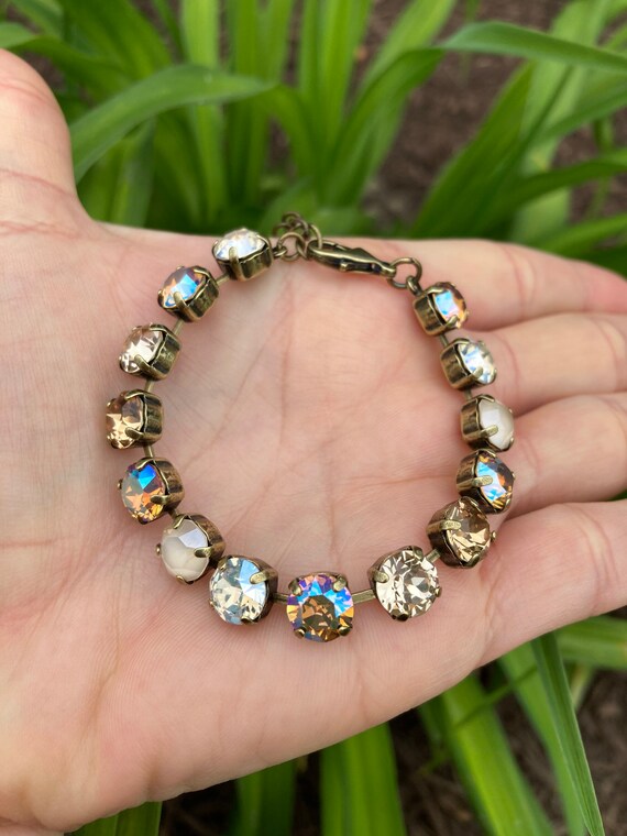 Genuine austrian crystal bracelet deals