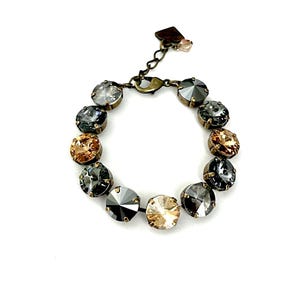 Legendary Gold • 12mm Genuine Austrian Crystal Bracelet