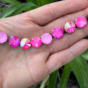 Glam Girl • 12mm Genuine Austrian Crystal Bracelet