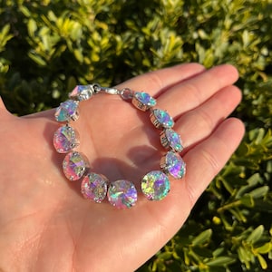 Spring Bling • 12mm Genuine Austrian Crystal Bracelet