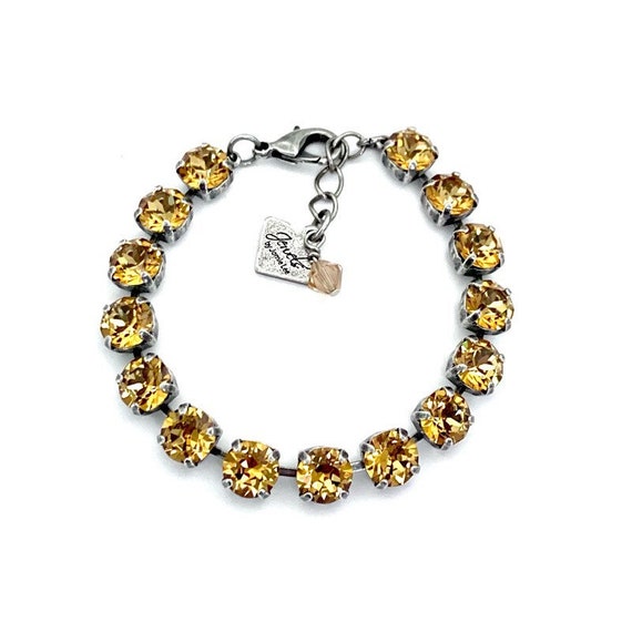 Affinity Gems Mixed Gemstone Statement Bracelet, Sterling Silver - QVC.com