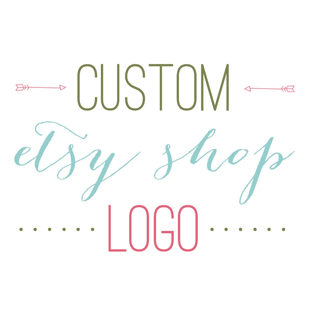 Custom Etsy Shop Logo / Logo Design for Your Etsy Shop Etsy