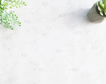 Styled Desk Mockup / Styled Stock Photography / Mockup / Styled Photo for Blog Website / Succulents Desk Mockup / Marble Desk / Succulents