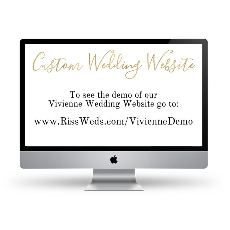 Custom Wedding Website Design / Custom Wordpress Website / Wedding Website RSVP Website / Website Design / Wedding Website Design image 5