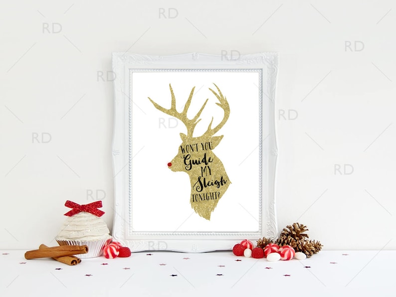 Wont Yourself Lead My Sleigh Tonight? - PRINTABLE Wall Artwork / Vacation Wall Artwork / Xmas Music Lyrics Artwork / Rudolph the Purple Nosed Lyrics Artwork graphic about Words to Rudolph the Red Nosed Reindeer Printable identify Wont Your self Specialist My Sleigh Tonight? - PRINTABLE Wall Artwork / Vacation Wall Artwork / Xmas Tune Lyrics Artwork / Rudolph the Purple Nosed Lyrics Artwork