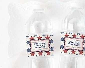 Water/Beverage Labels