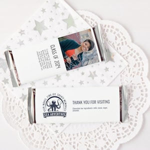 JOUW LOGO Candy Bar Wrappers - PRINTBARE chocoladeverpakking, bewerkbaar in gepersonaliseerd Corjl-snoepetiket met je eigen foto, afbeelding en tekst.