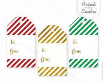 to from gift tag etsy
