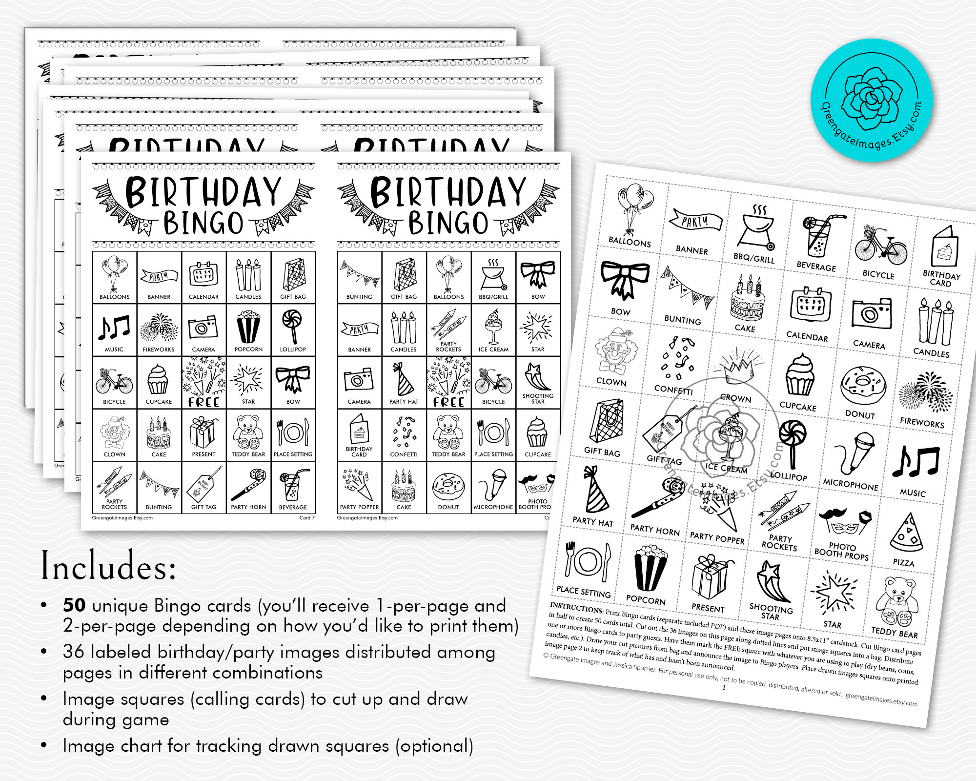Senior Citizen Bingo Birthday Card - Unique Cards + Gifts – FRIVVY