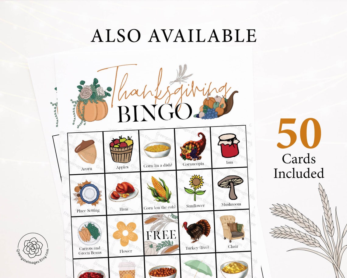 Thanksgiving Scattergories Printable Scattergories Template - Etsy