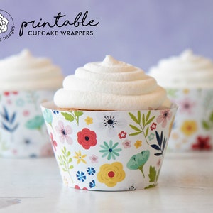 Bright And Bold Set 12 Pirottini Per Cupcake E Decorazioni | Wrappers Colorati E Stuzzicadenti Per Muffin Festa - 2
