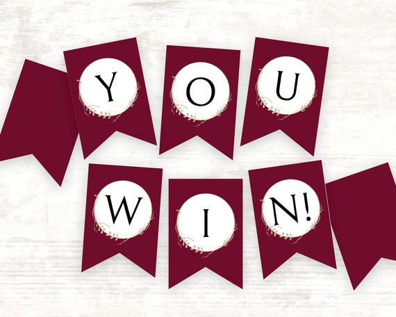 Amazon.com: Burgundy Party Decorations Maroon Champagne Gold  Elegant Burgundy Party Banner display picture 1