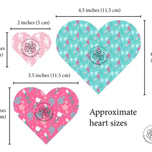 Heart Garland - Printable Hearts, Valentine's Idea, Party Decor, Heart ...