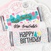 Happy Birthday Candy Bar Wrappers PRINTABLE Hershey Bar Wrapper, Pdf ...