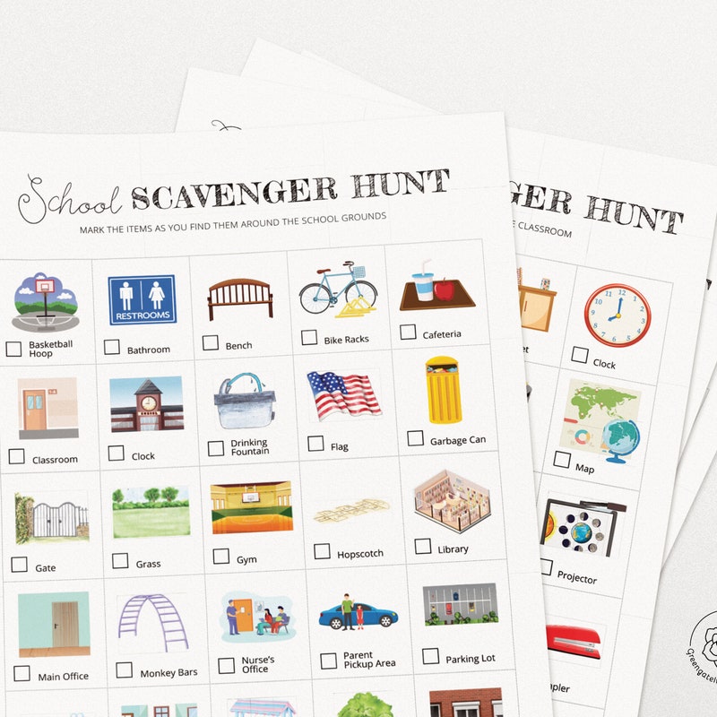 Scavenger Hunt Etsy