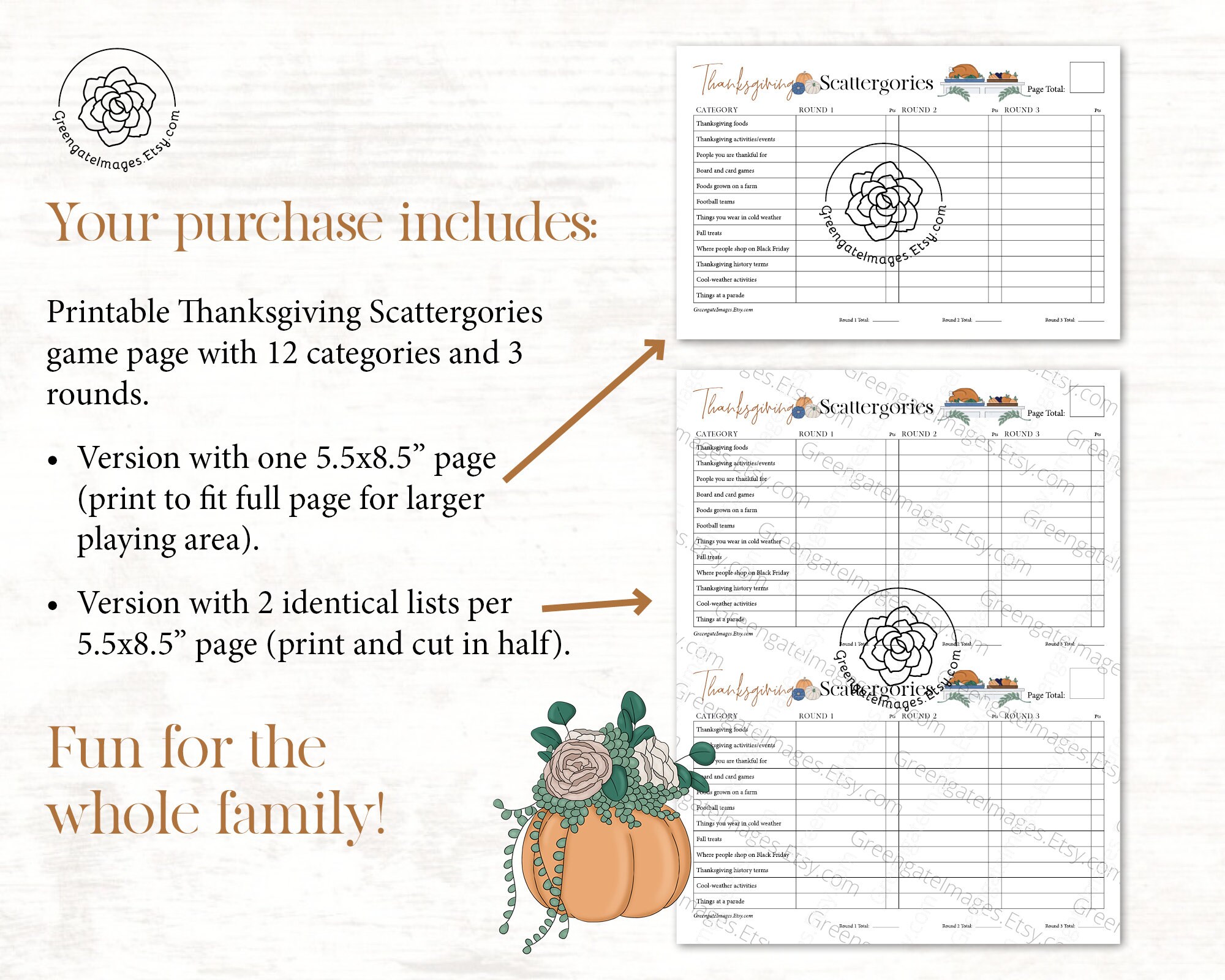 free printable thanksgiving scattergories list free printable thanksgiving scattergories list