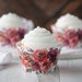 Wedding Cupcake Wrappers PRINTABLE Floral Cupcake Wraps Pdf, Burnt ...