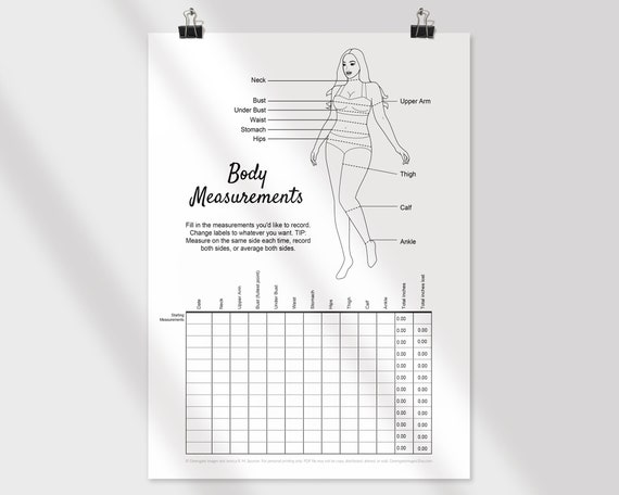 Start accurately tracking body measurements to highlight your progress