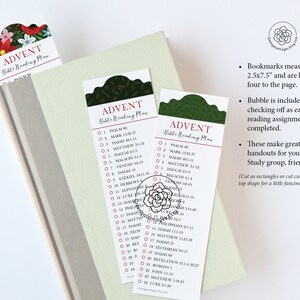 Advent Bible Reading Plan - PRINTABLE - Advent Calendar, Advent ...