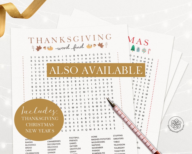 Thanksgiving Scattergories Printable Scattergories Template - Etsy