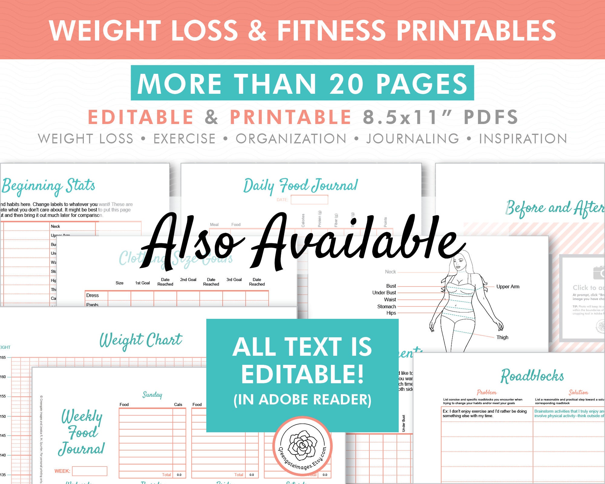 Progress Tracking Printables progress chart printable | Etsy