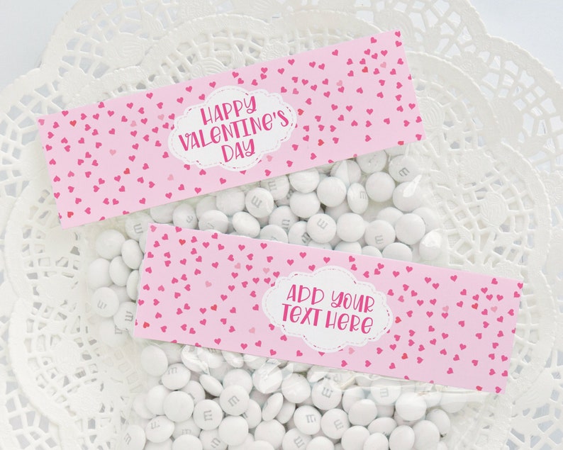 6.5 Valentine's Day Bag Toppers PRINTABLE Sandwich - Etsy