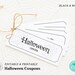 Halloween Coupon Template: Printable Coupon Book Editable - Etsy