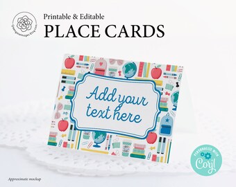 Labels for potluck dishes