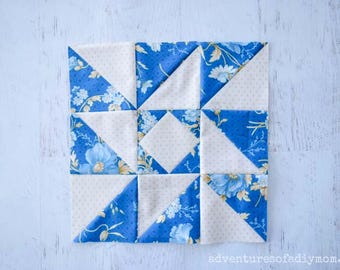 Patrón de edredón Indiana Puzzle Block: Apto para principiantes (Descarga PDF)