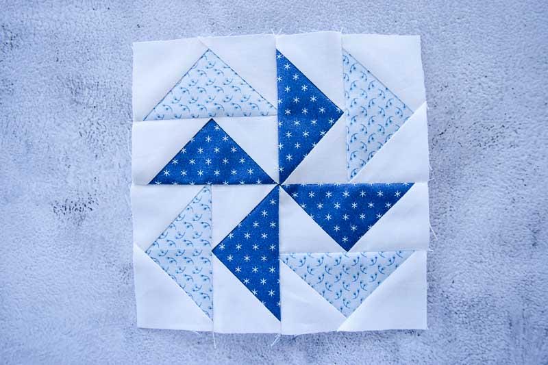 Dutchman's Puzzle Quilt Block Pattern | PDF Download | 5 block sizes | Flying Geese