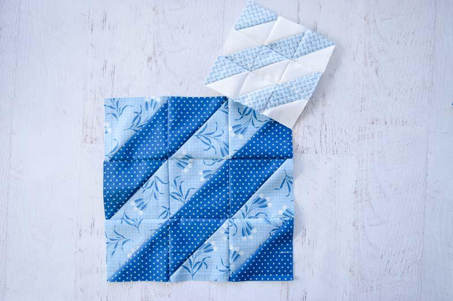 Diagonal Pattern Block Print Diagonal Striped Quilt Block Pattern | PDF Download | 5 Block Sizes ...