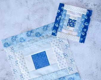 Gericht Schritte Quilt Block Muster | PDF Nähanleitung | Sofortdownload | 6-Zoll-Block | 12-Zoll-Block | Traditionell Geziert |