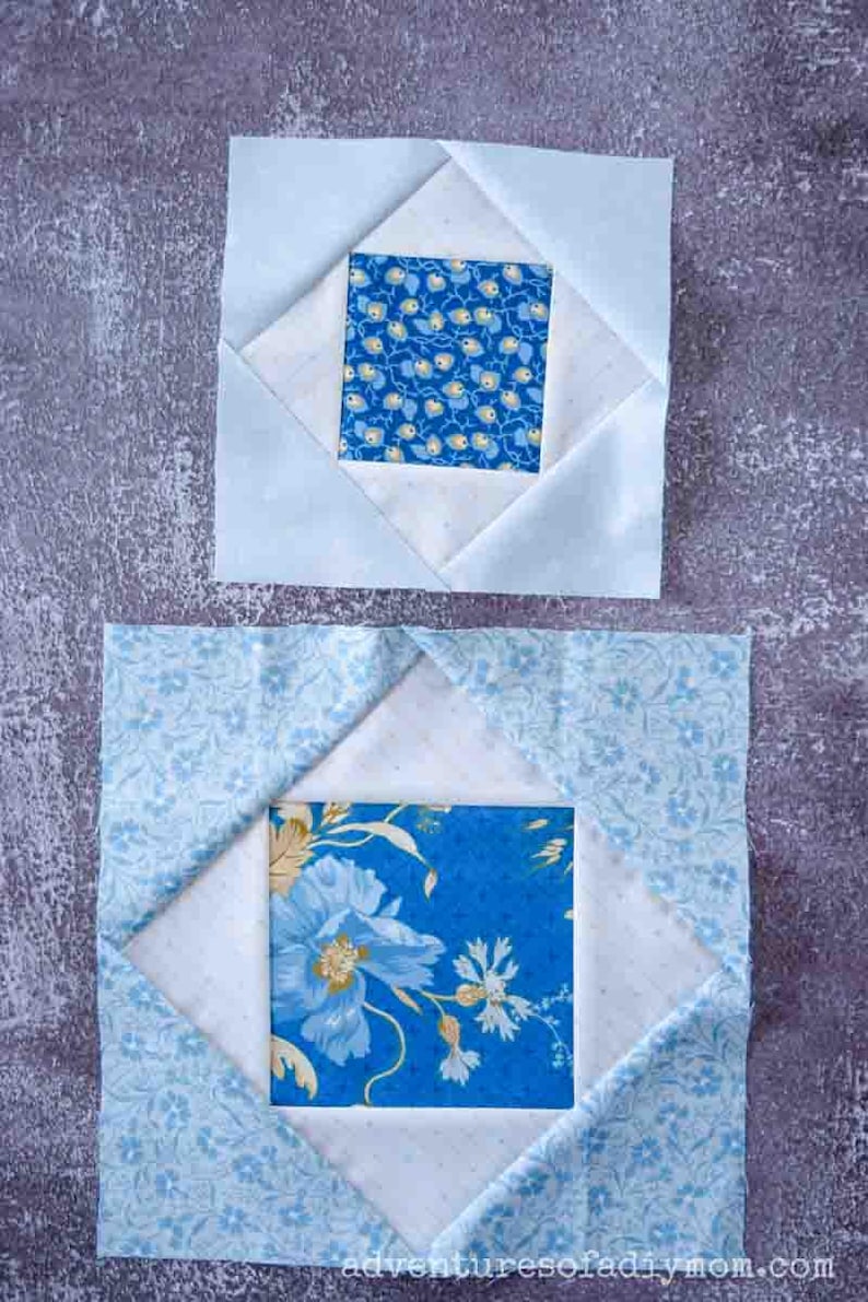 Economy Quilt Block Pattern: Beginner Friendly Floating Squares (PDF ...