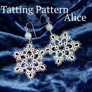 Snowflake Lace Tatting Pattern Alice image 4