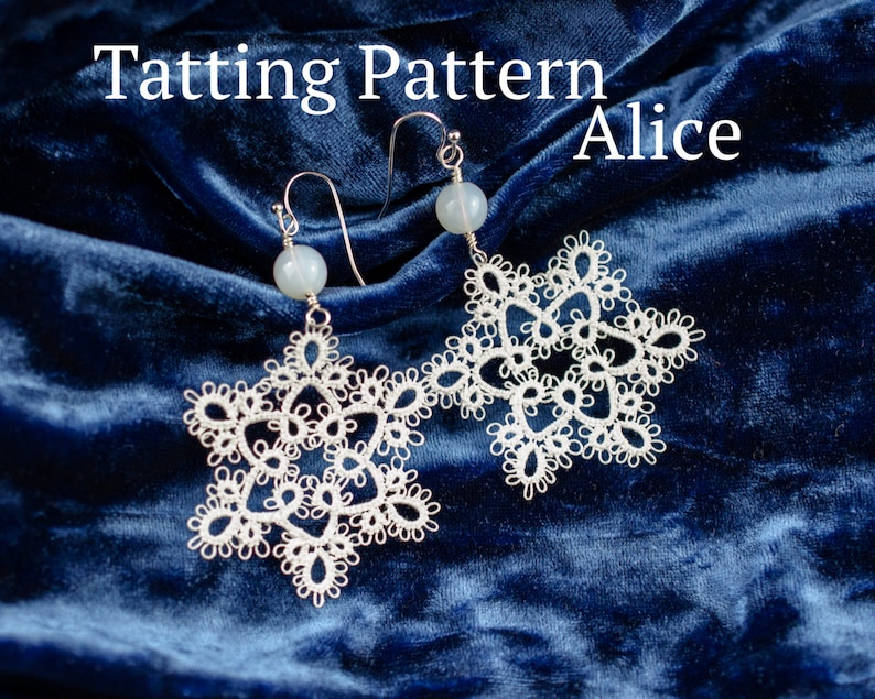 Snowflake Lace Tatting Pattern Alice image 4